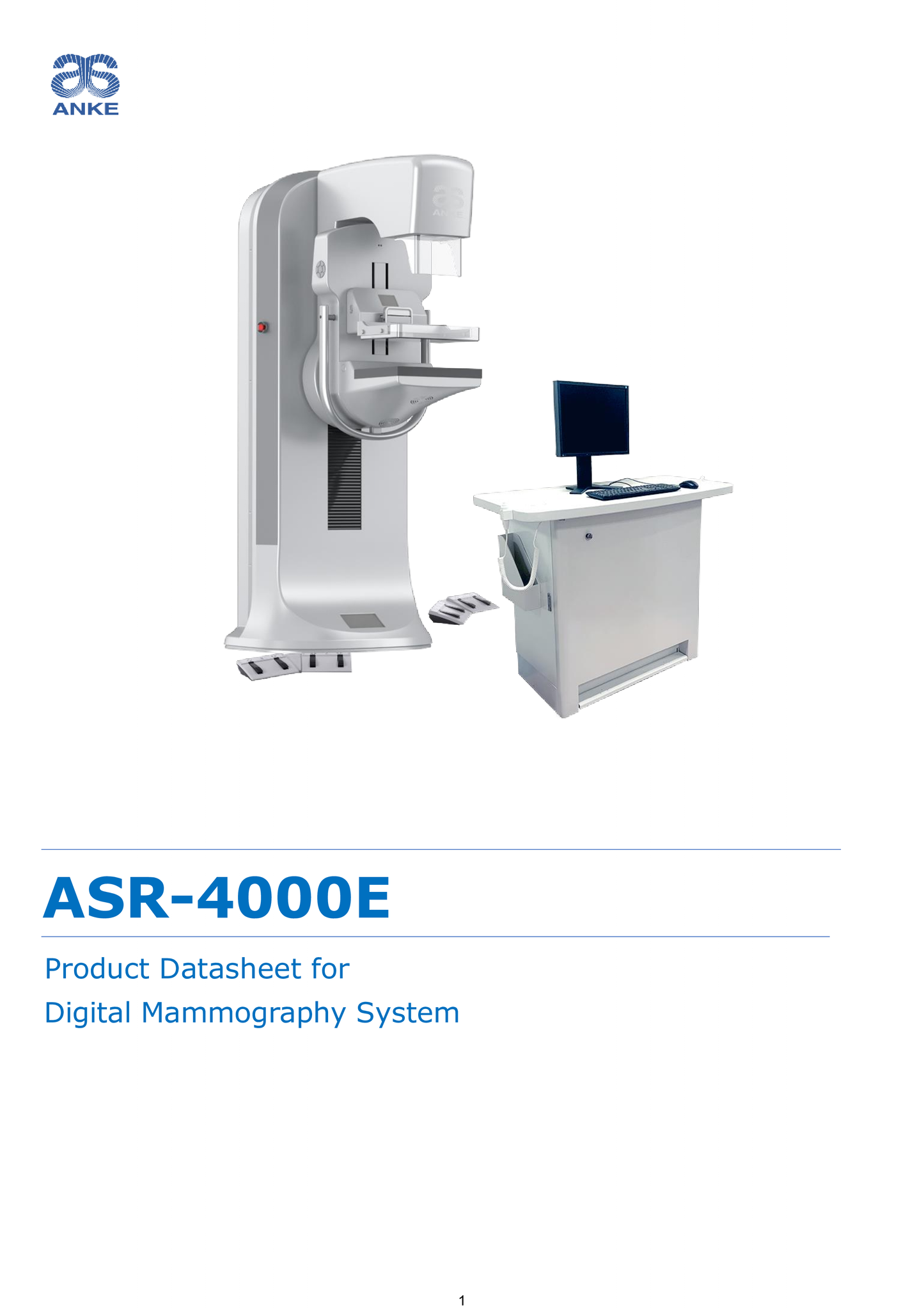 Radiographie Mammographique Digitale  ANKE  ASR-4000E