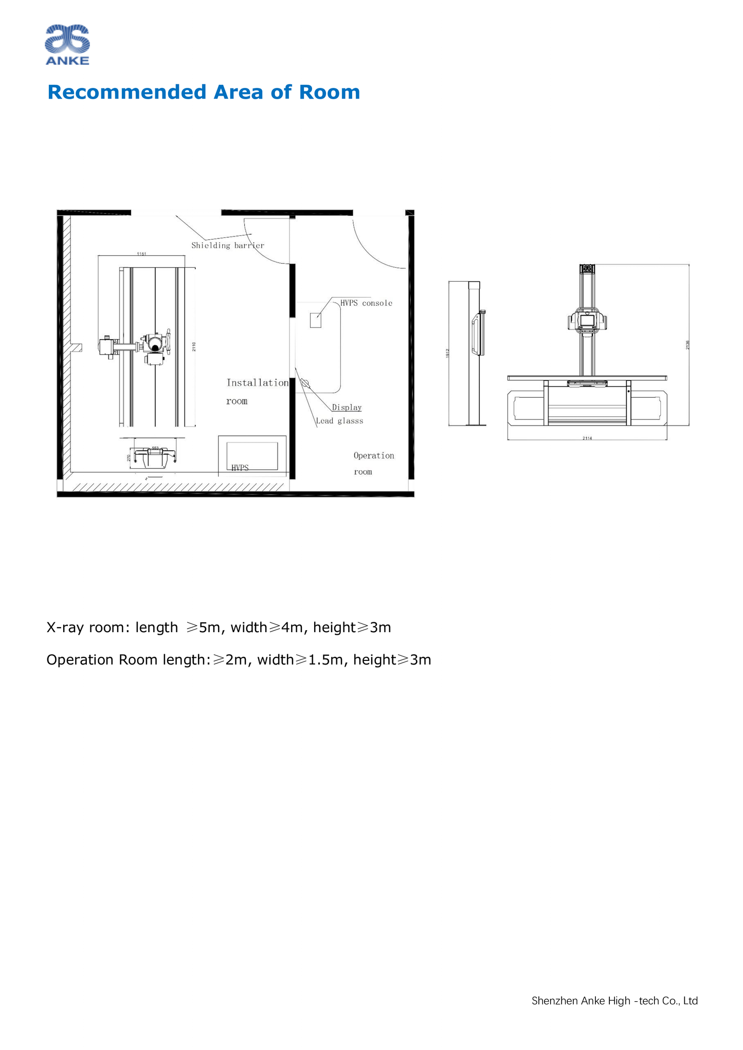 Radiographie Digitale  ANKE  ASR-6850P